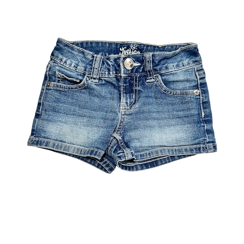 Justice Classic Blue Jean Shorts